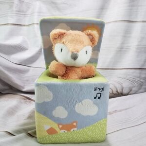 Baby Gund Fox In A Box Hide And Seek Musical Plush Toy 2022 Interactive Sensory